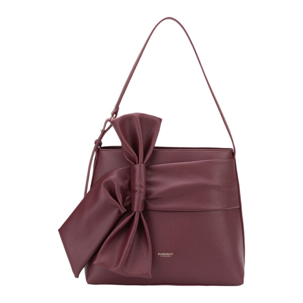 BORSA A SPALLA CON FIOCCO - immagine 3