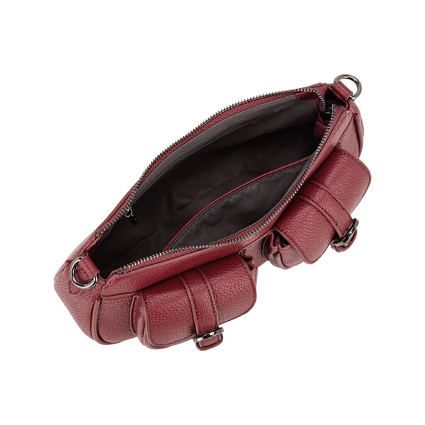 BORSA A SPALLA CON DOPPIE TASCHE - immagine 7
