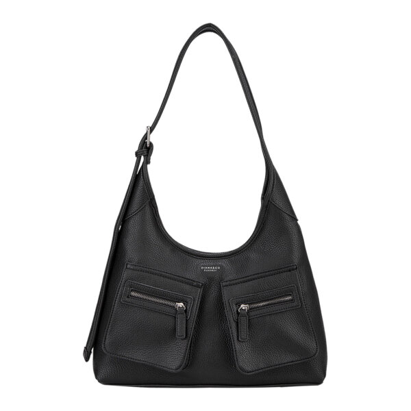 BORSA A SPALLA CON DOPPIE TASCHE - immagine 2