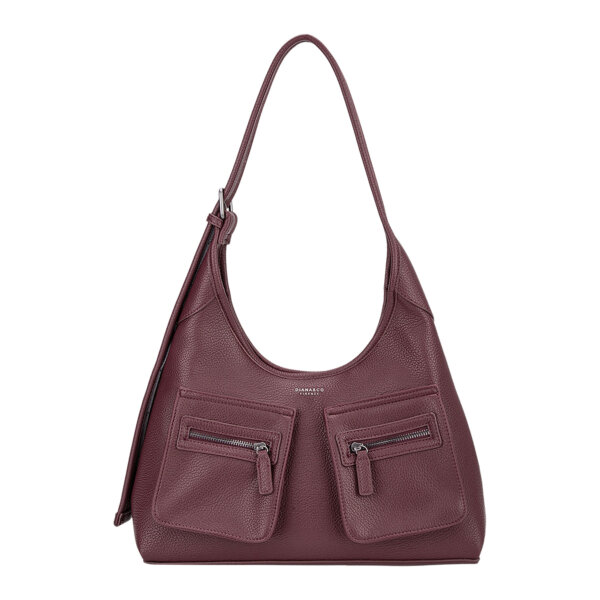 BORSA A SPALLA CON DOPPIE TASCHE - immagine 3