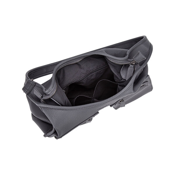 BORSA A SPALLA CON DOPPIE TASCHE - immagine 5