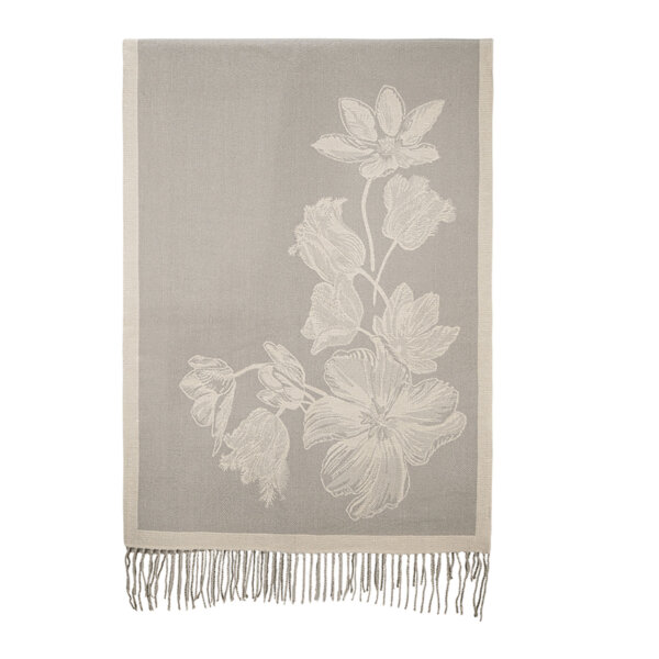 SCIARPA CON TRAMA FIORI - immagine 6