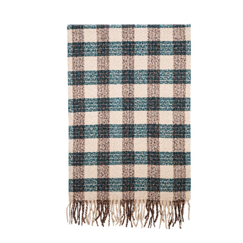 CHECKED SCARF