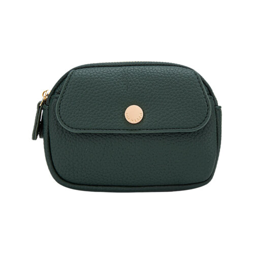 PORTAMONETE CON DOPPIA TASCA MARTELLATA