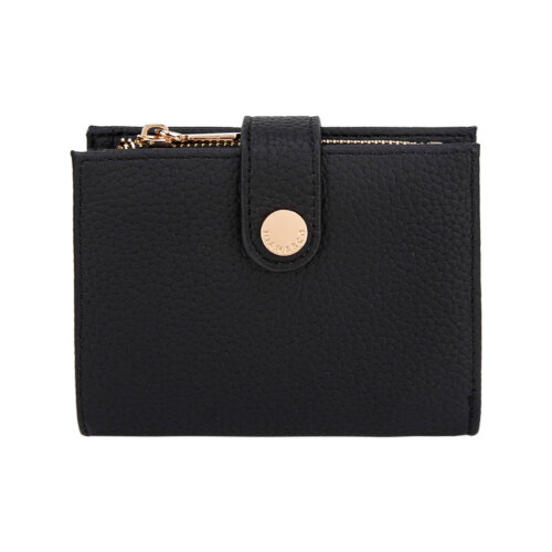 PORTAFOGLIO MARTELLATO CON BOTTONE