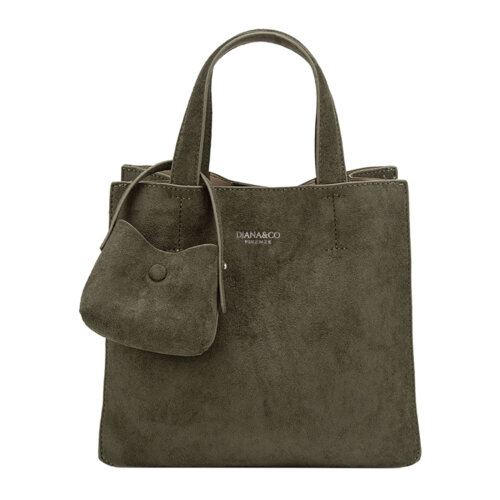 BORSA A MANO SCAMOSCIATA