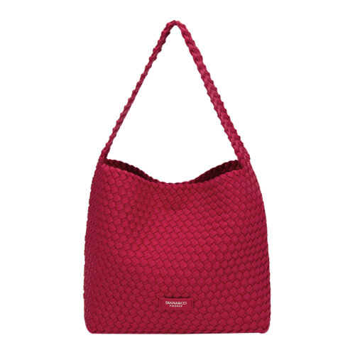 SECCHIELLO A SPALLA INTRECCIATA NEOPRENE