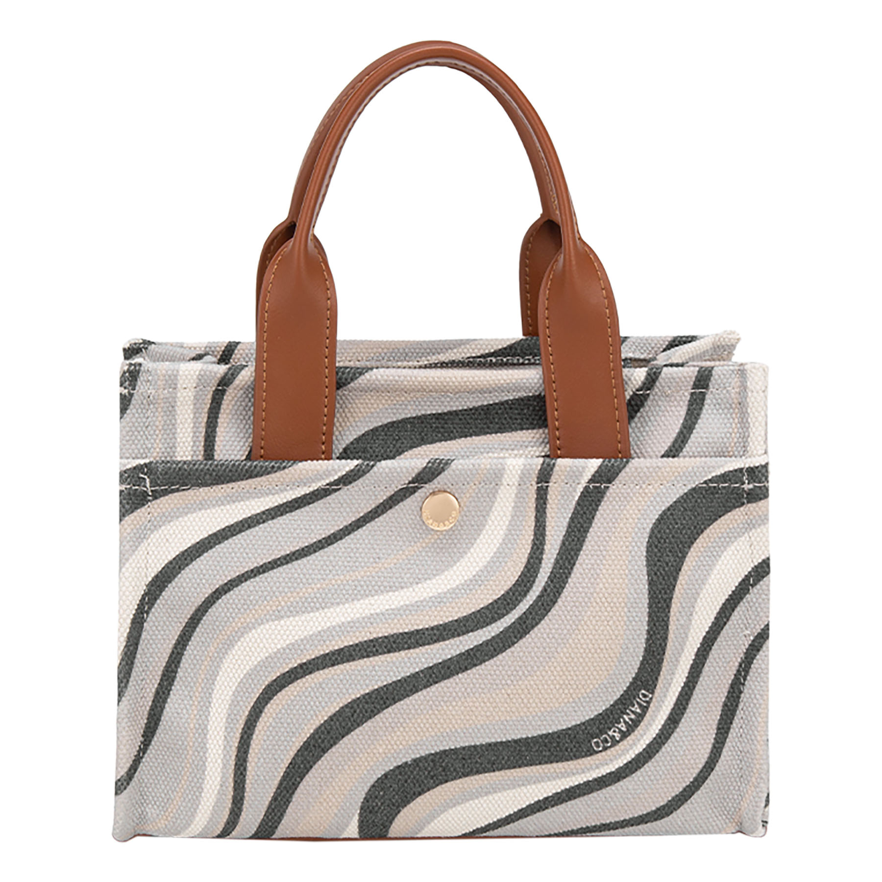 BORSA A MANO IN CANVAS - immagine 2