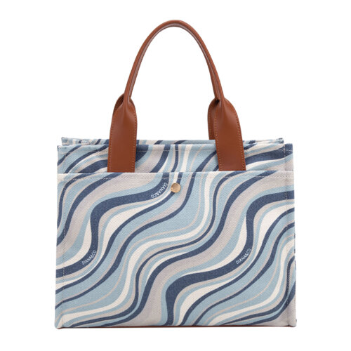 BORSA TOTE A MANO IN CANVAS