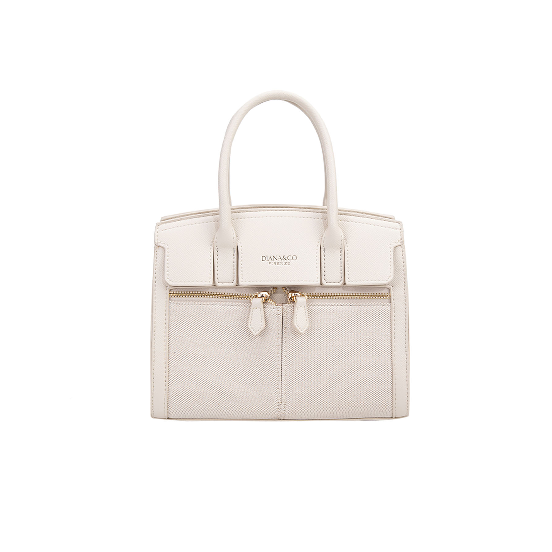 BORSA A MANO CON STAMPA CANVAS - immagine 2