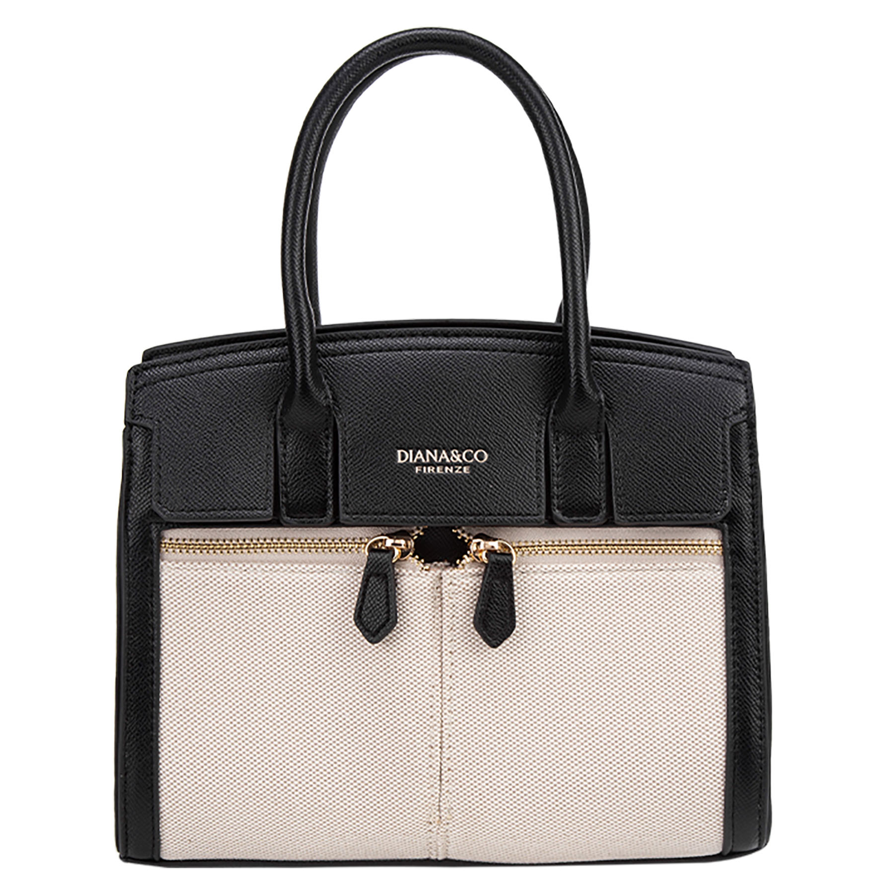 BORSA A MANO CON STAMPA CANVAS - immagine 3