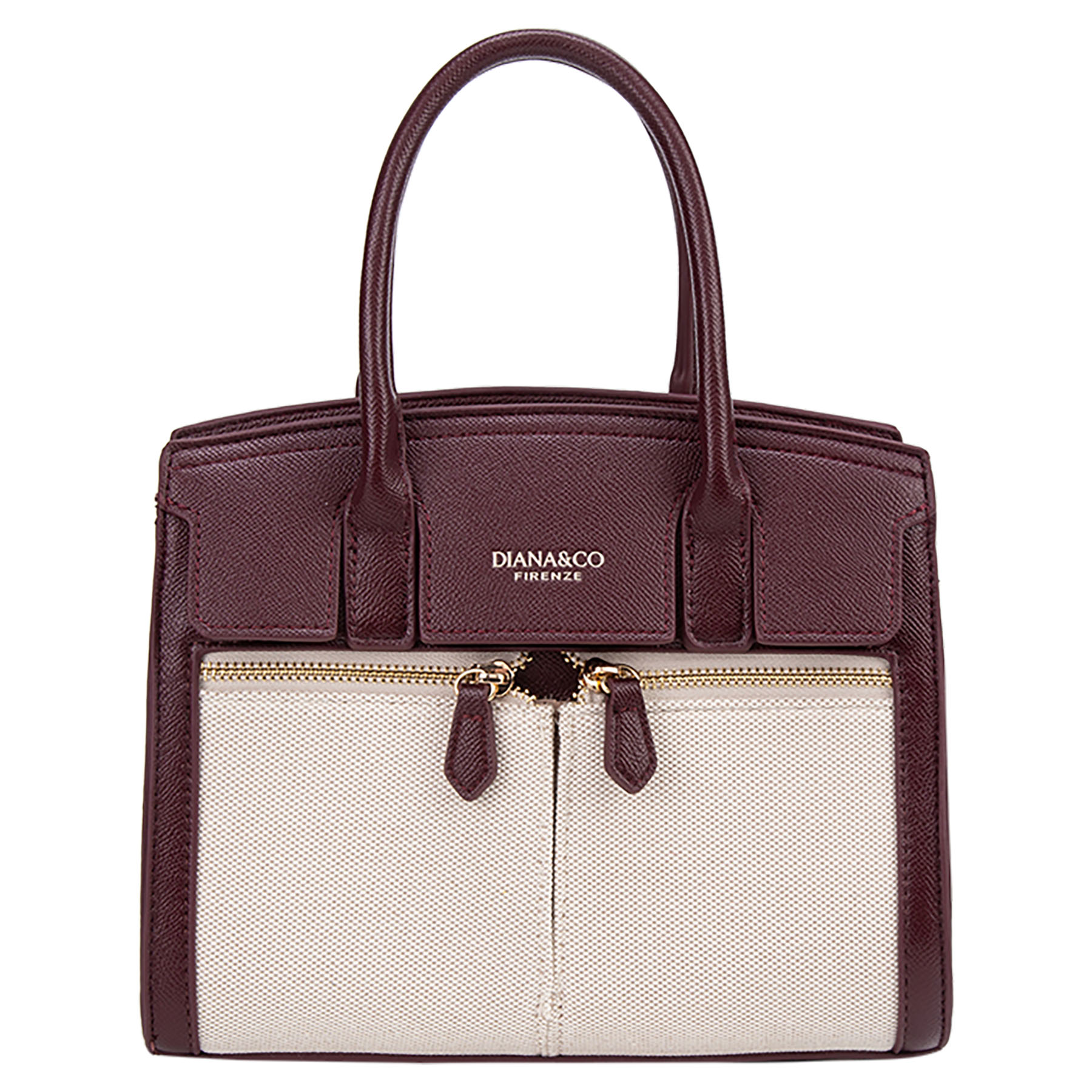 BORSA A MANO CON STAMPA CANVAS - immagine 4