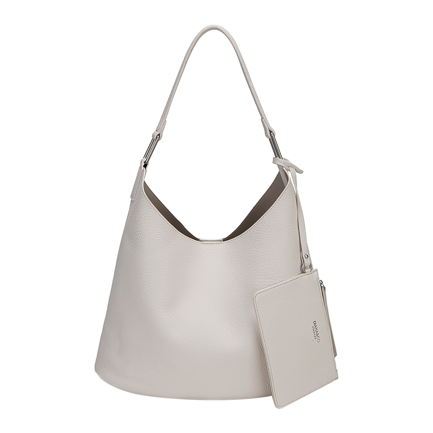 BORSA A SPALLA CON POCHETTE - immagine 2