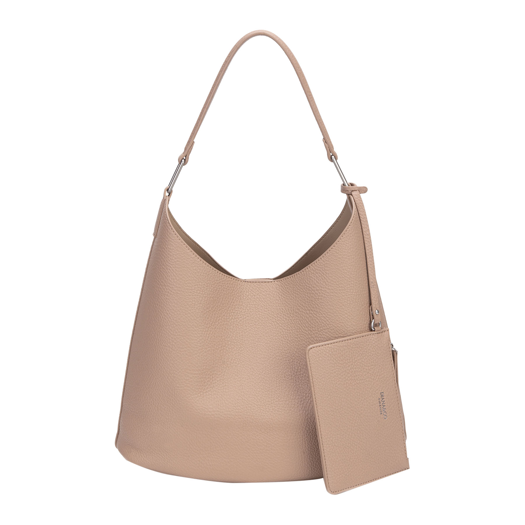 BORSA A SPALLA CON POCHETTE - immagine 3