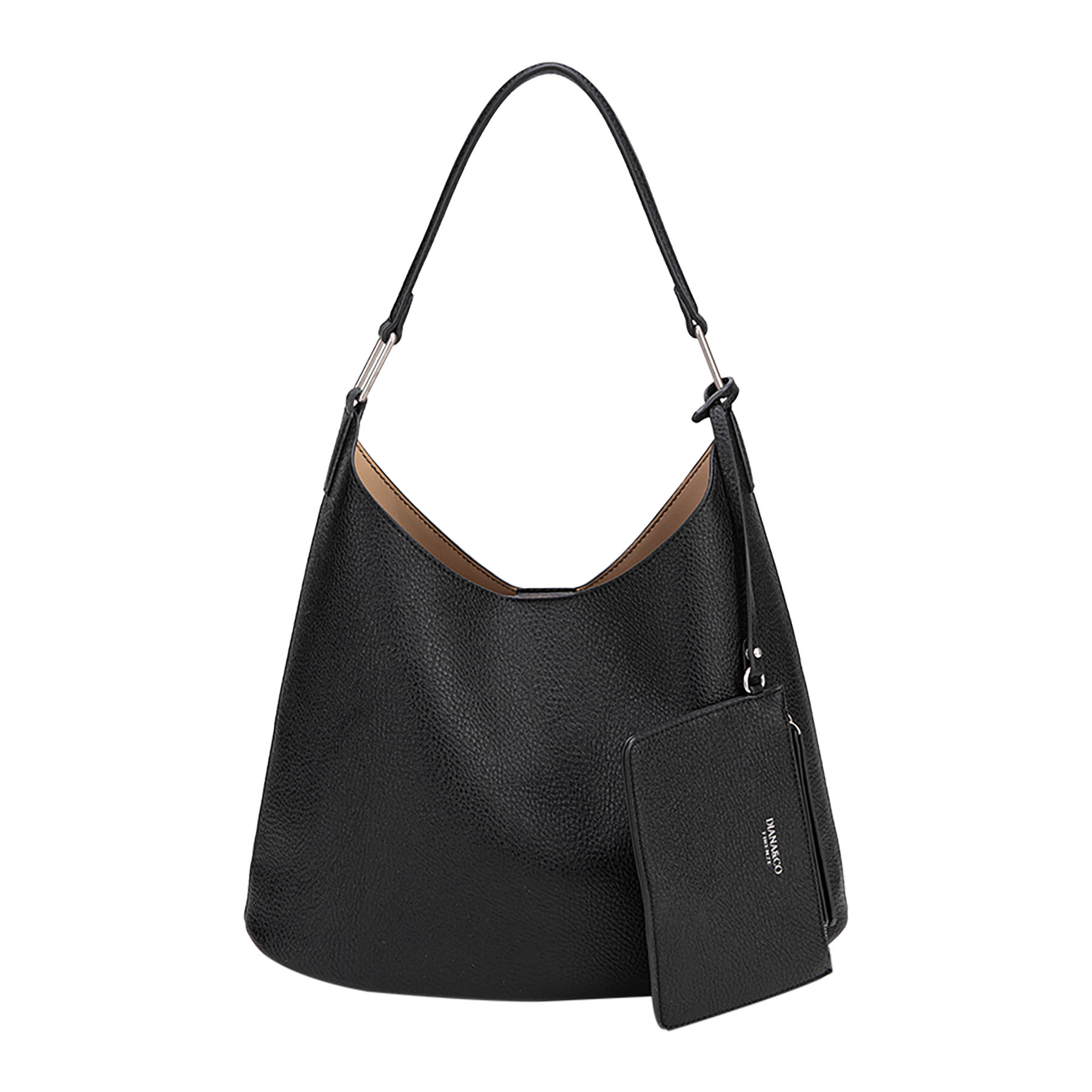 BORSA A SPALLA CON POCHETTE - immagine 4