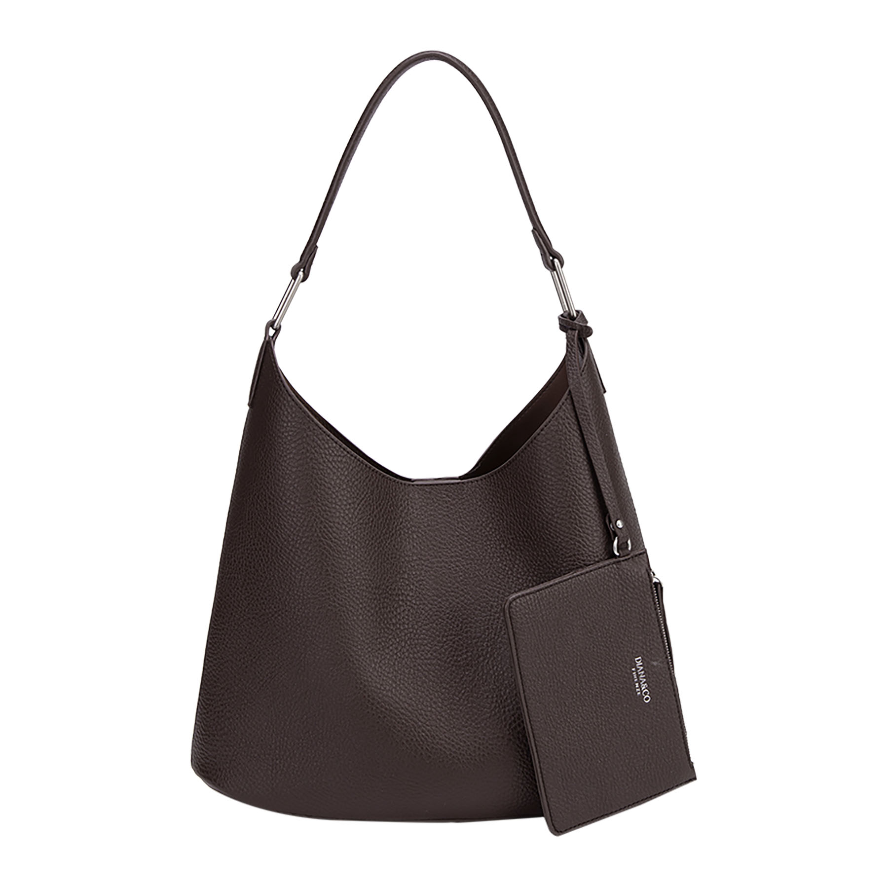 BORSA A SPALLA CON POCHETTE - immagine 5