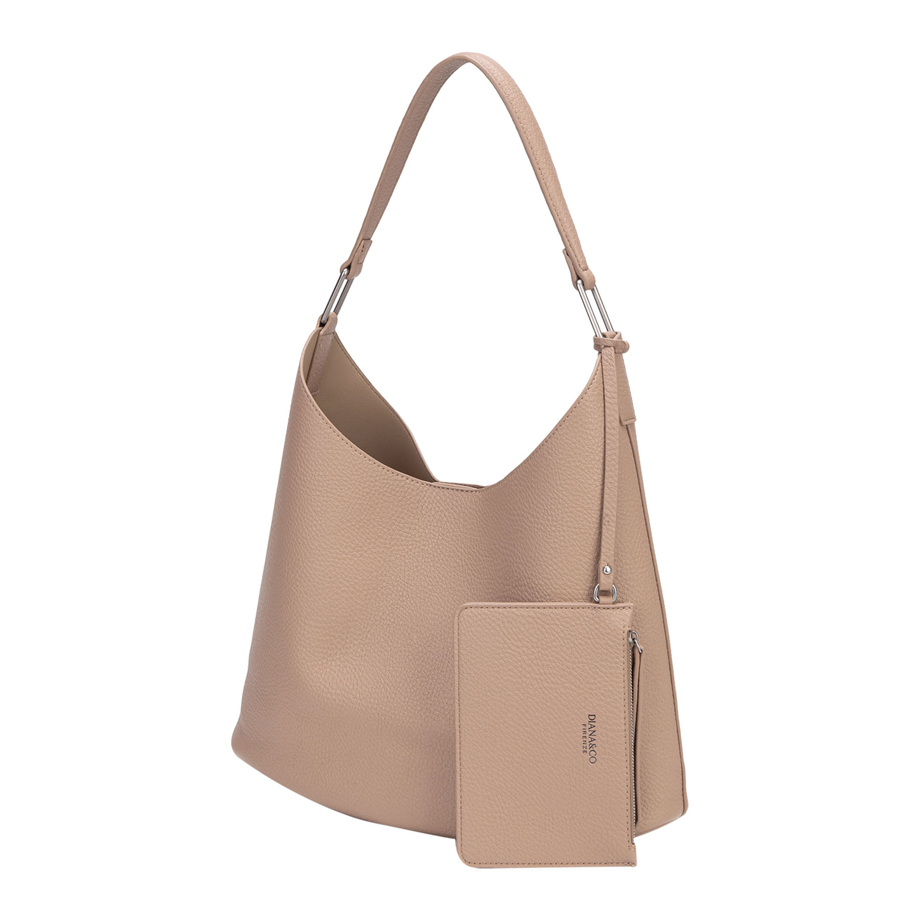 BORSA A SPALLA CON POCHETTE - immagine 6