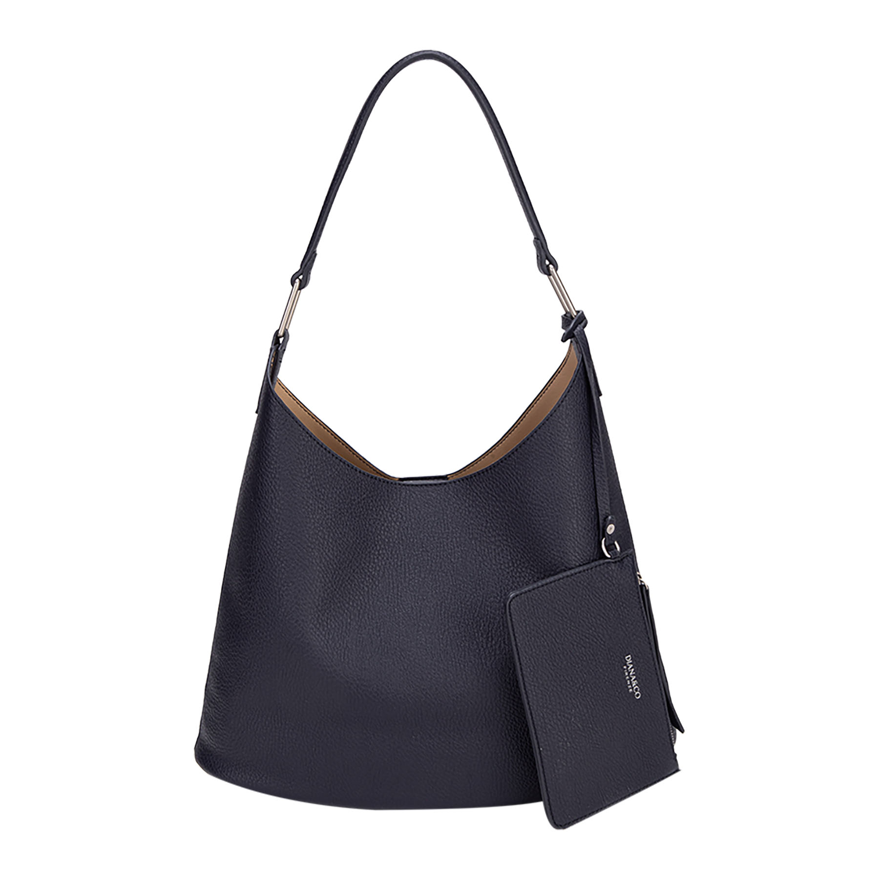 BORSA A SPALLA CON POCHETTE