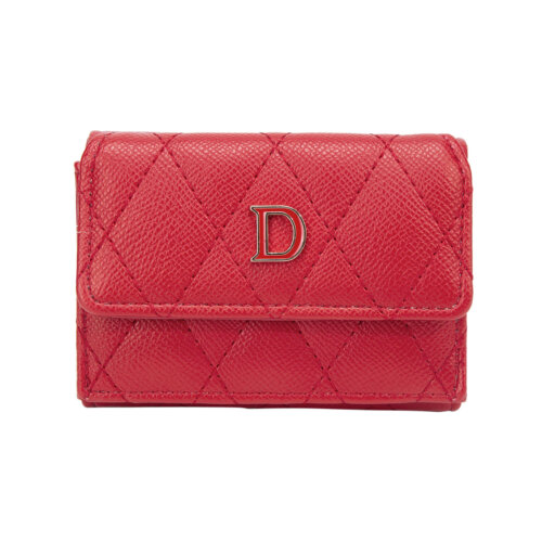 PORTAFOGLIO PICCOLO MATELASSE' RED