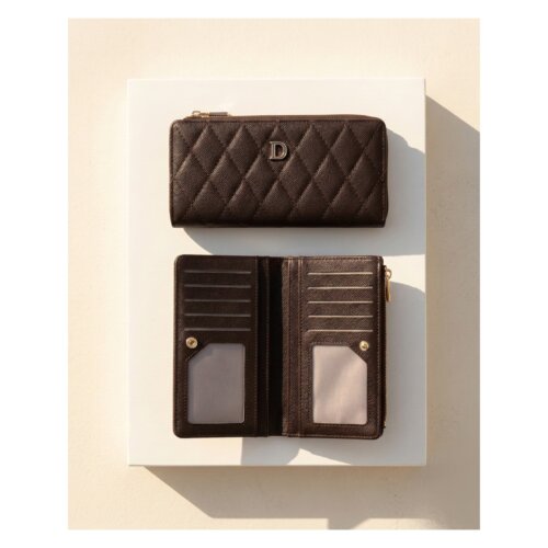 PORTAFOGLIO COMPATTO MATELASSE'