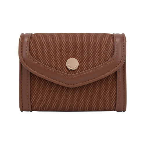 PORTAFOGLIO CON PATTINA IN CANVAS