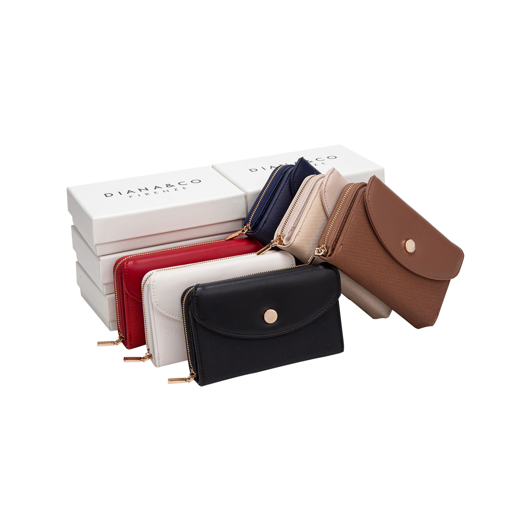 PORTAFOGLIO MEDIO EFFETTO CANVAS - immagine 4