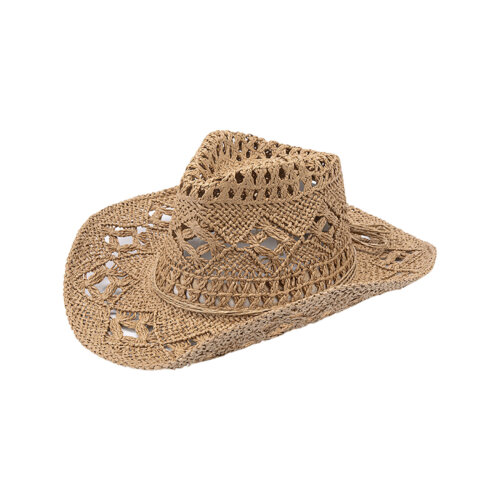 CAPPELLO COWBOY INTRECCIATO