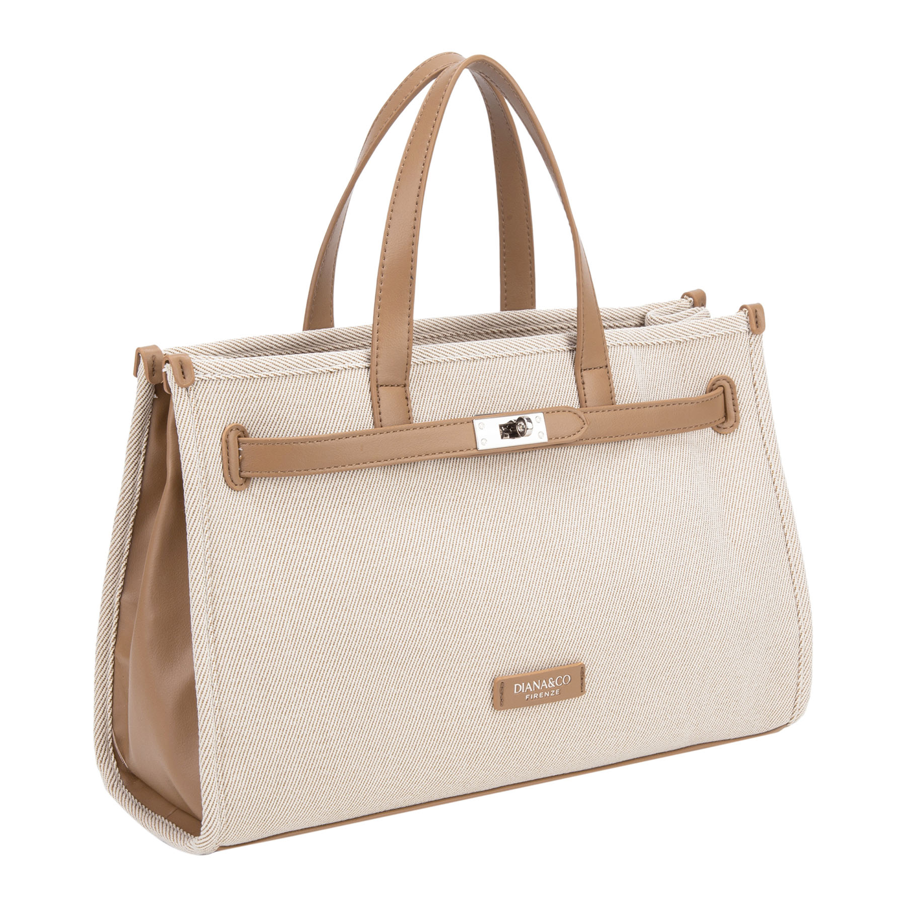 BORSA A MANO IN STAMPA CANVAS