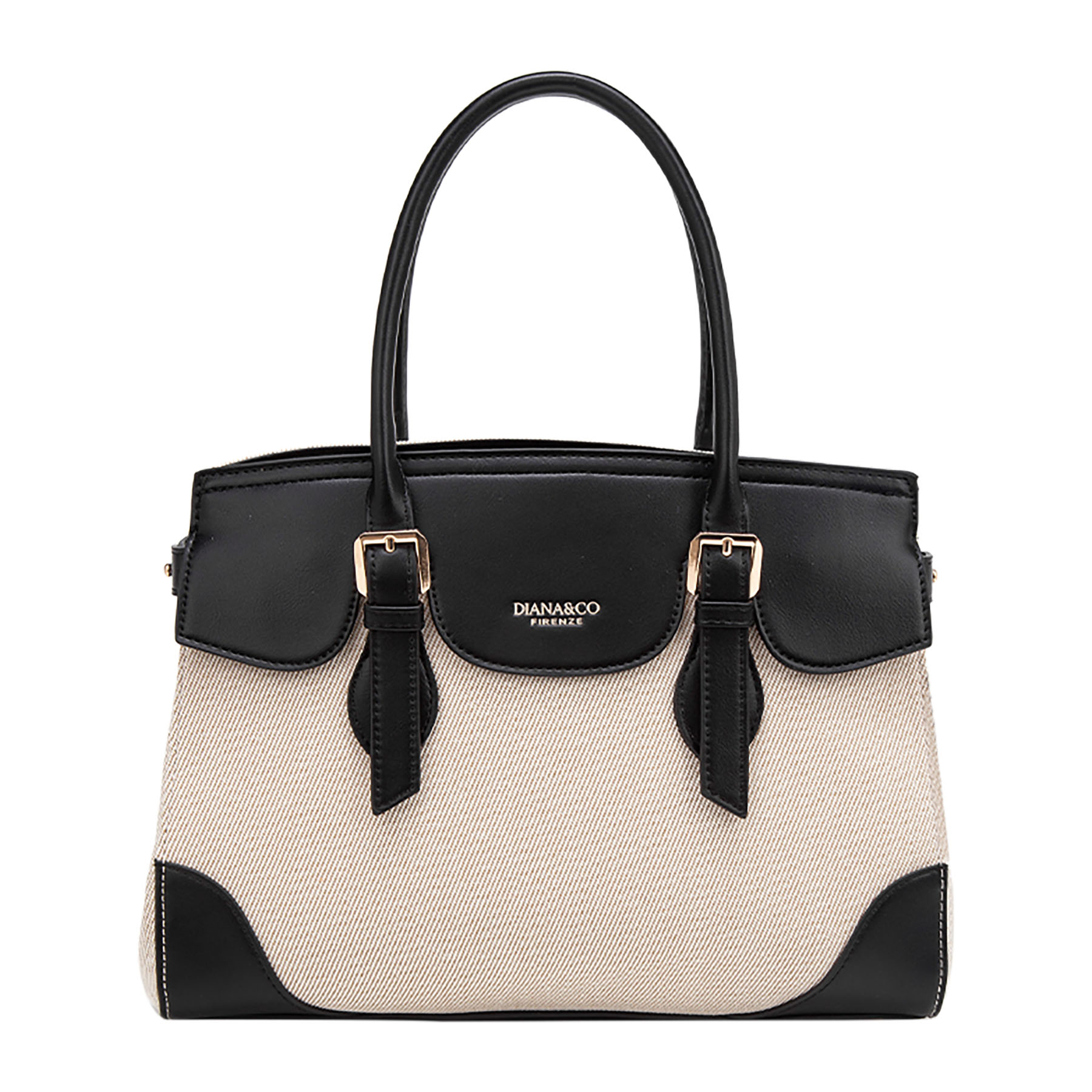 BORSA A MANO IN CANVAS STAMPATO - immagine 2