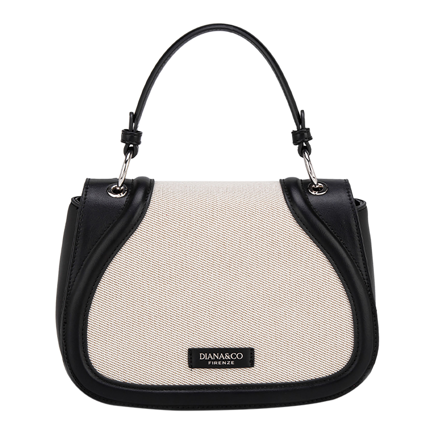 BORSA CON PATTINA IN CANVAS - immagine 2