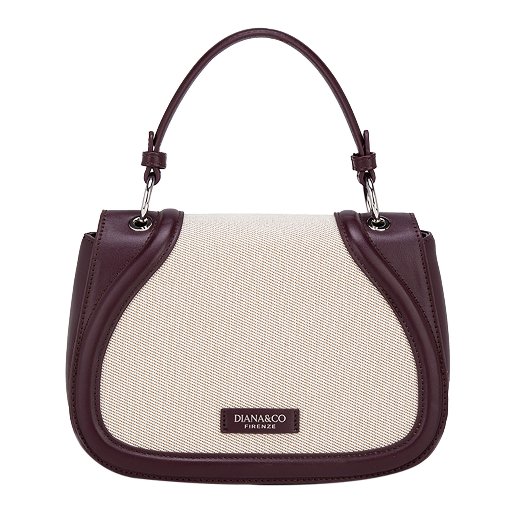 BORSA CON PATTINA IN CANVAS - immagine 3