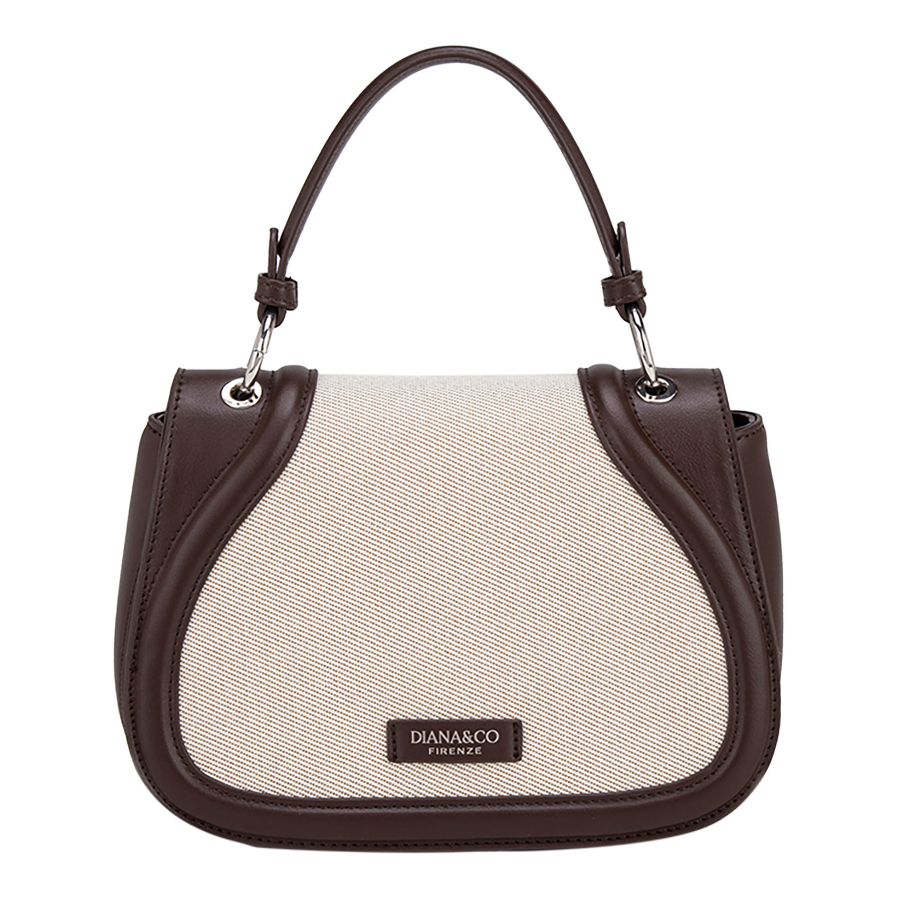 BORSA CON PATTINA IN CANVAS - immagine 4