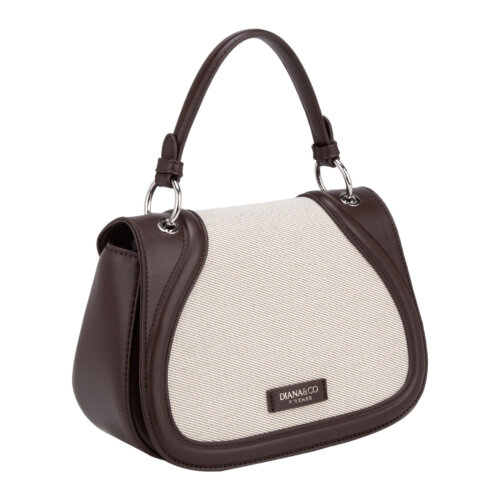BORSA CON PATTINA IN CANVAS
