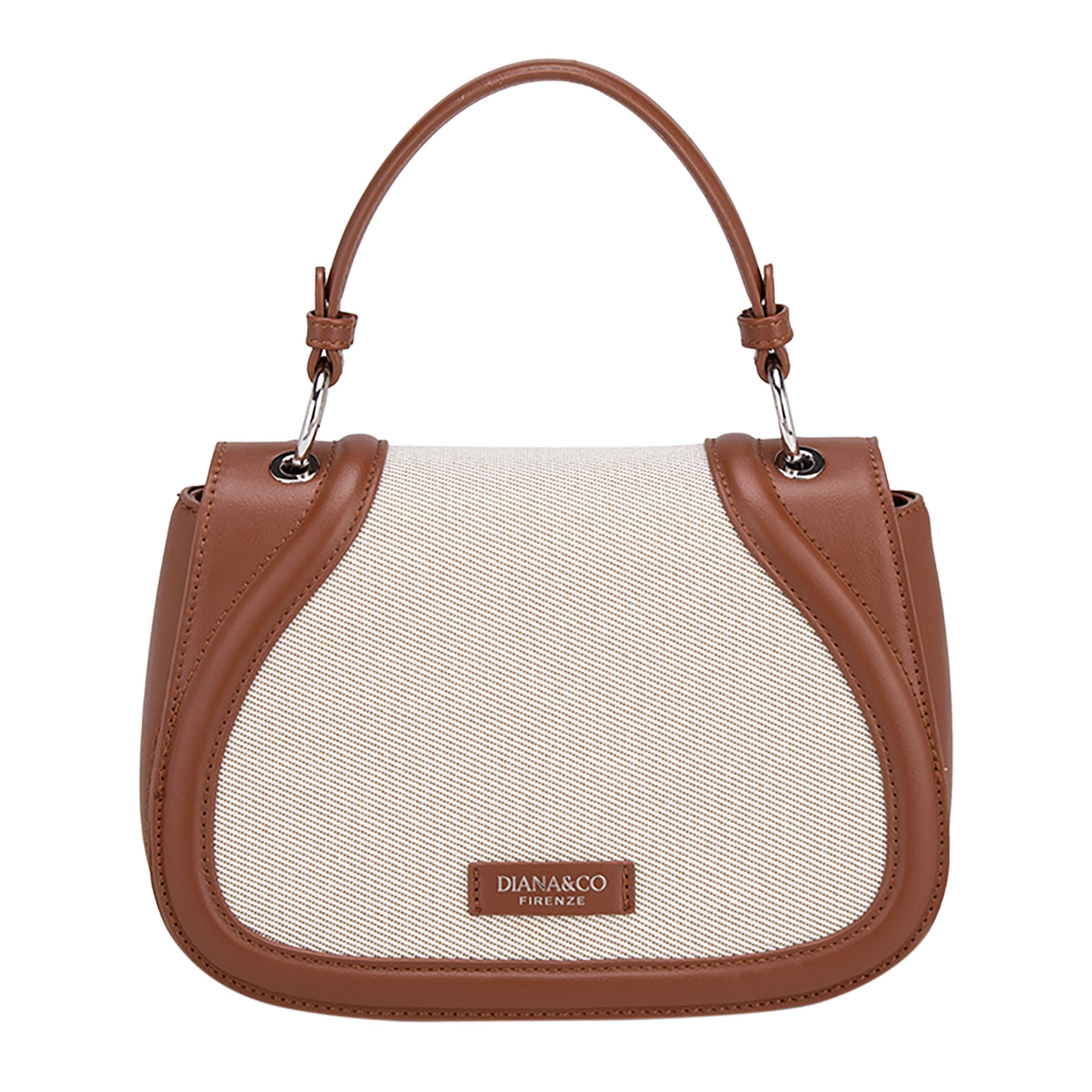 BORSA CON PATTINA IN CANVAS