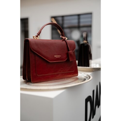 BORSA A MANO CON PATTINA EFFETTO VINTAGE